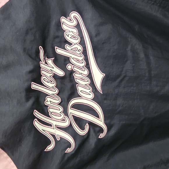 Womens Jacket, Harley-Davidson, Large, Pink/Black - Picture 6 of 8